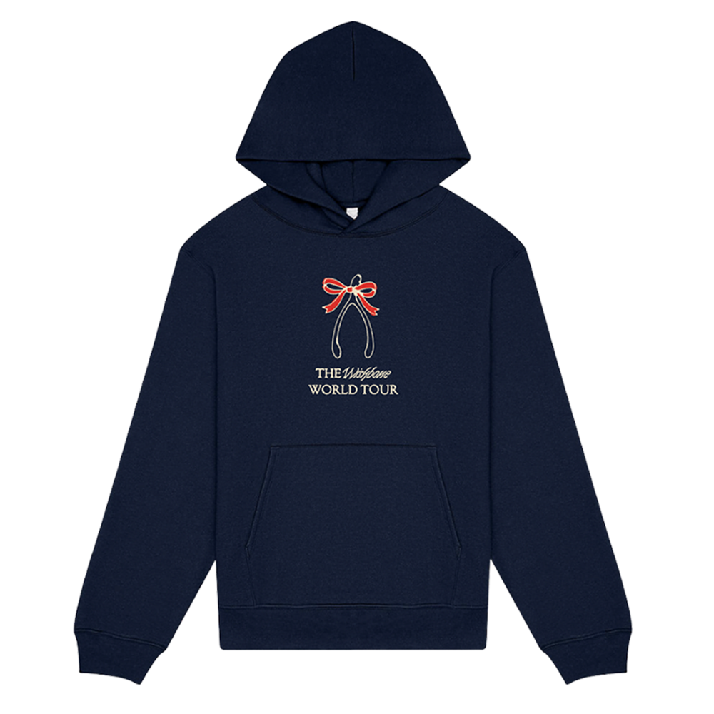 The Wishbone World Tour Navy Hoodie - Conan Gray Official Store