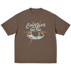 Cafe Gray Brown T-Shirt