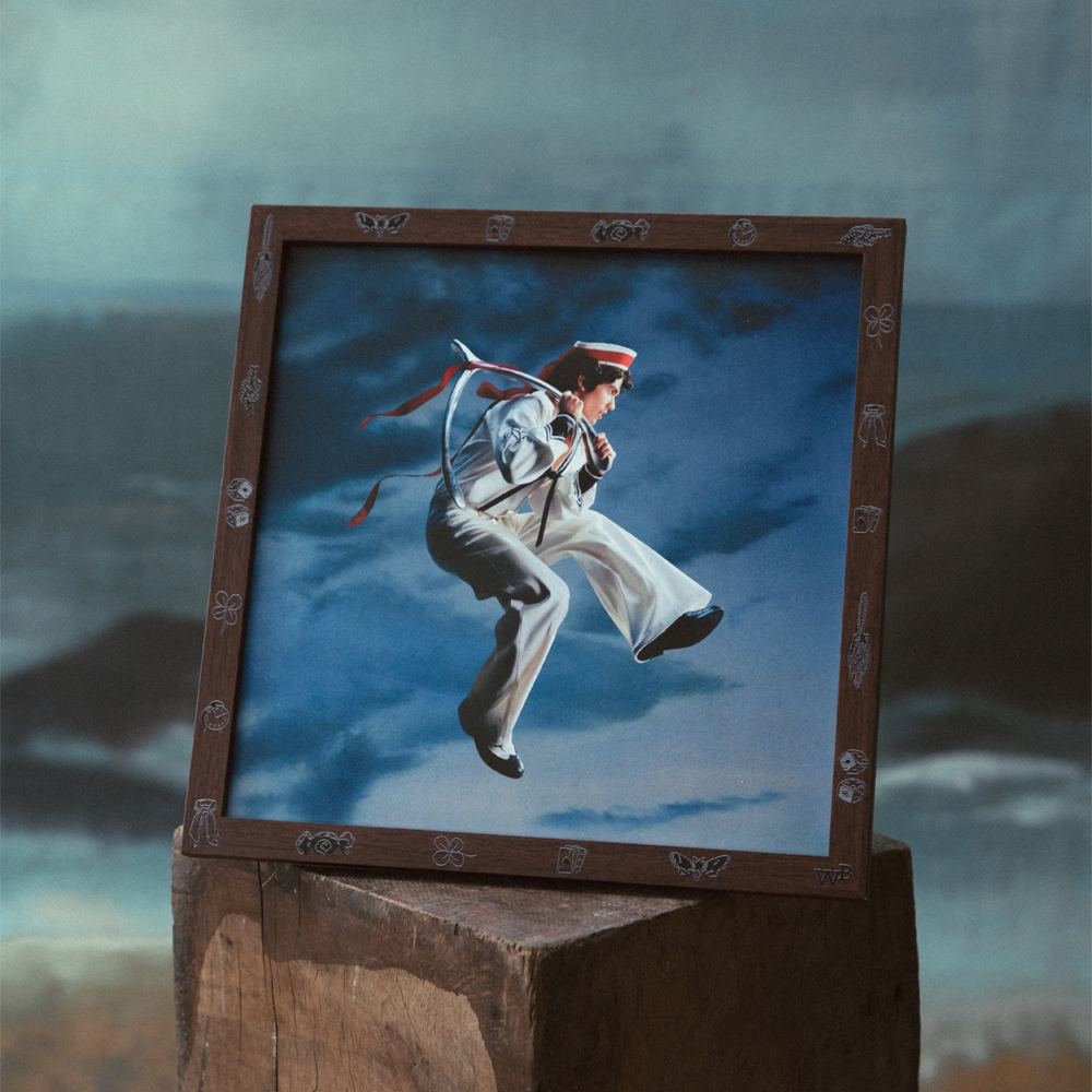 Wishbone Vinyl Frame Details