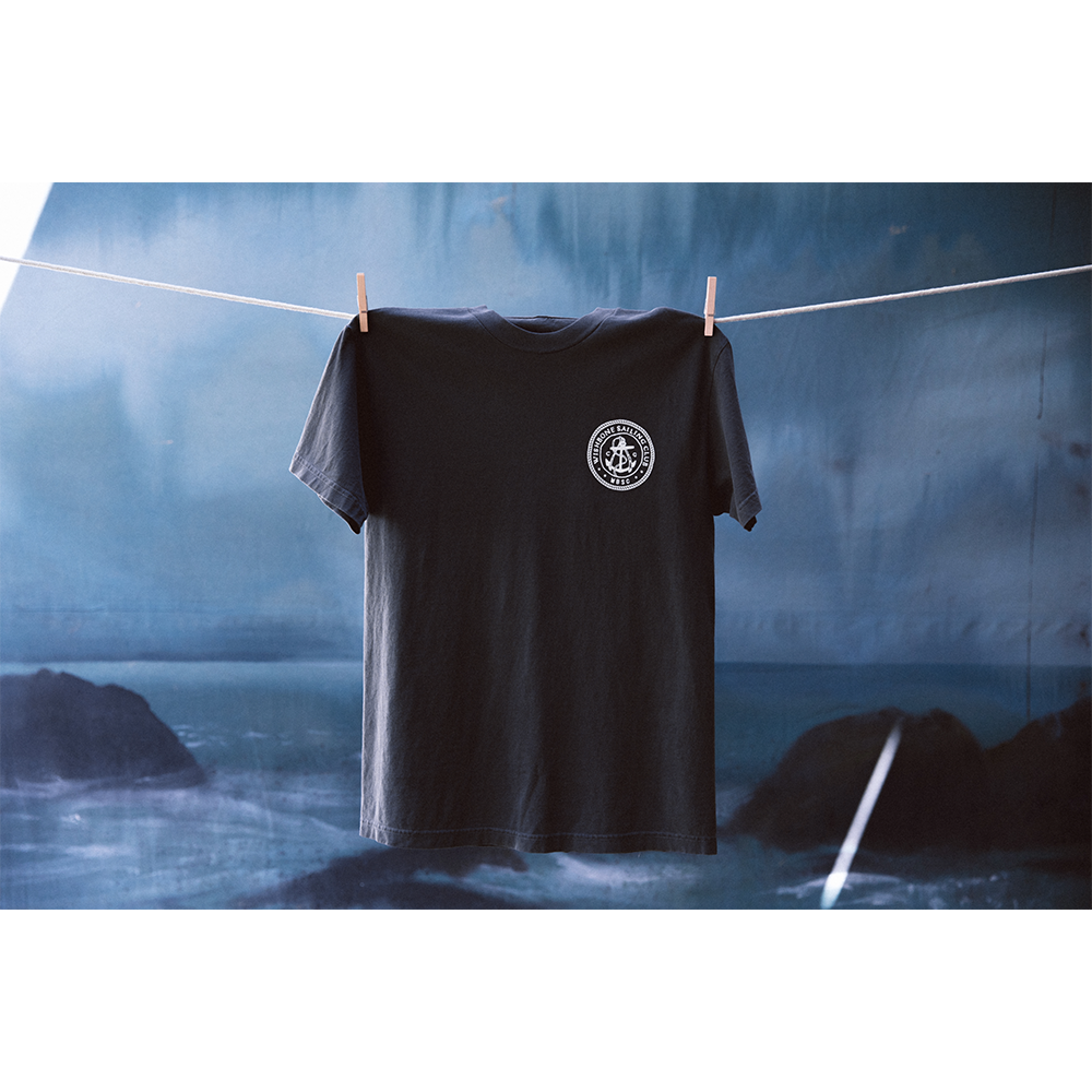 WBSC Logo T-Shirt on Clothing Line