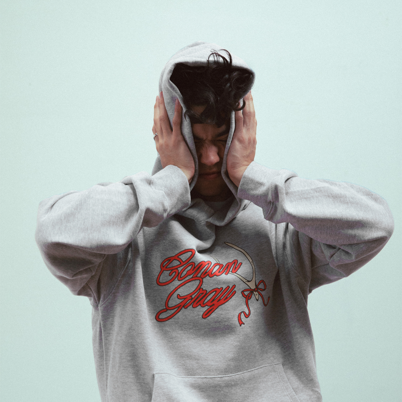 Conan Gray Ribbon Wishbone Hoodie - Conan Gray Official Store