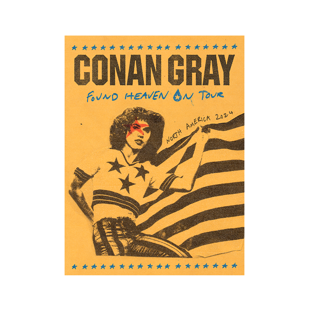 Found Heaven On Tour 2024 North America Poster