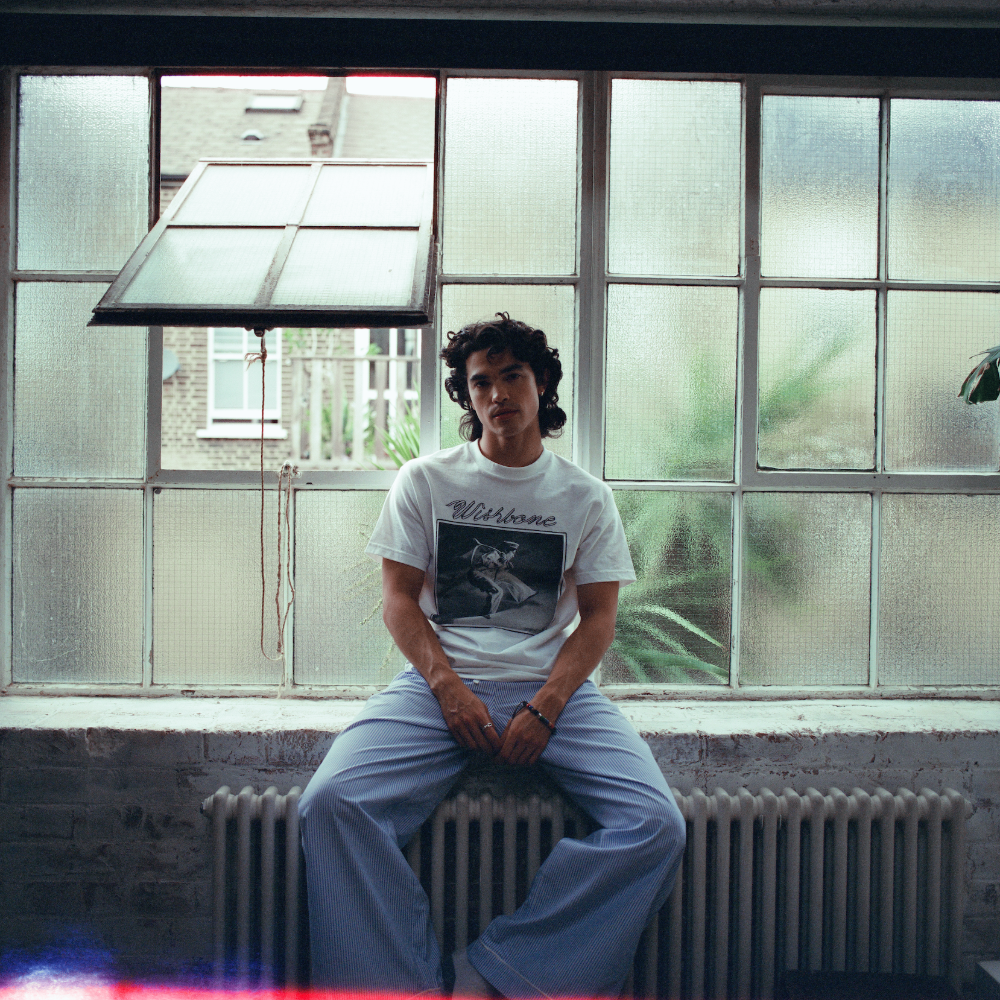 Conan Gray Wishbone Album Cover White T-Shirt 2