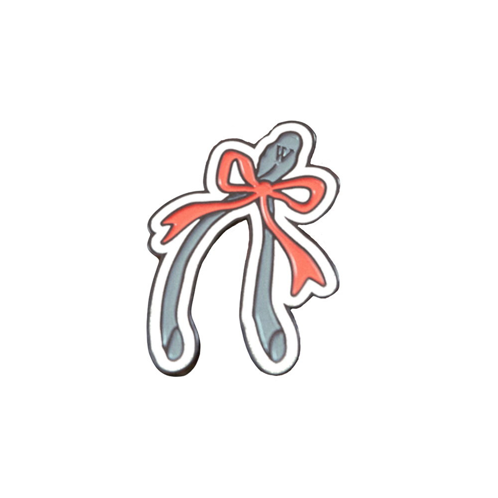 Wishbone Keychain Front