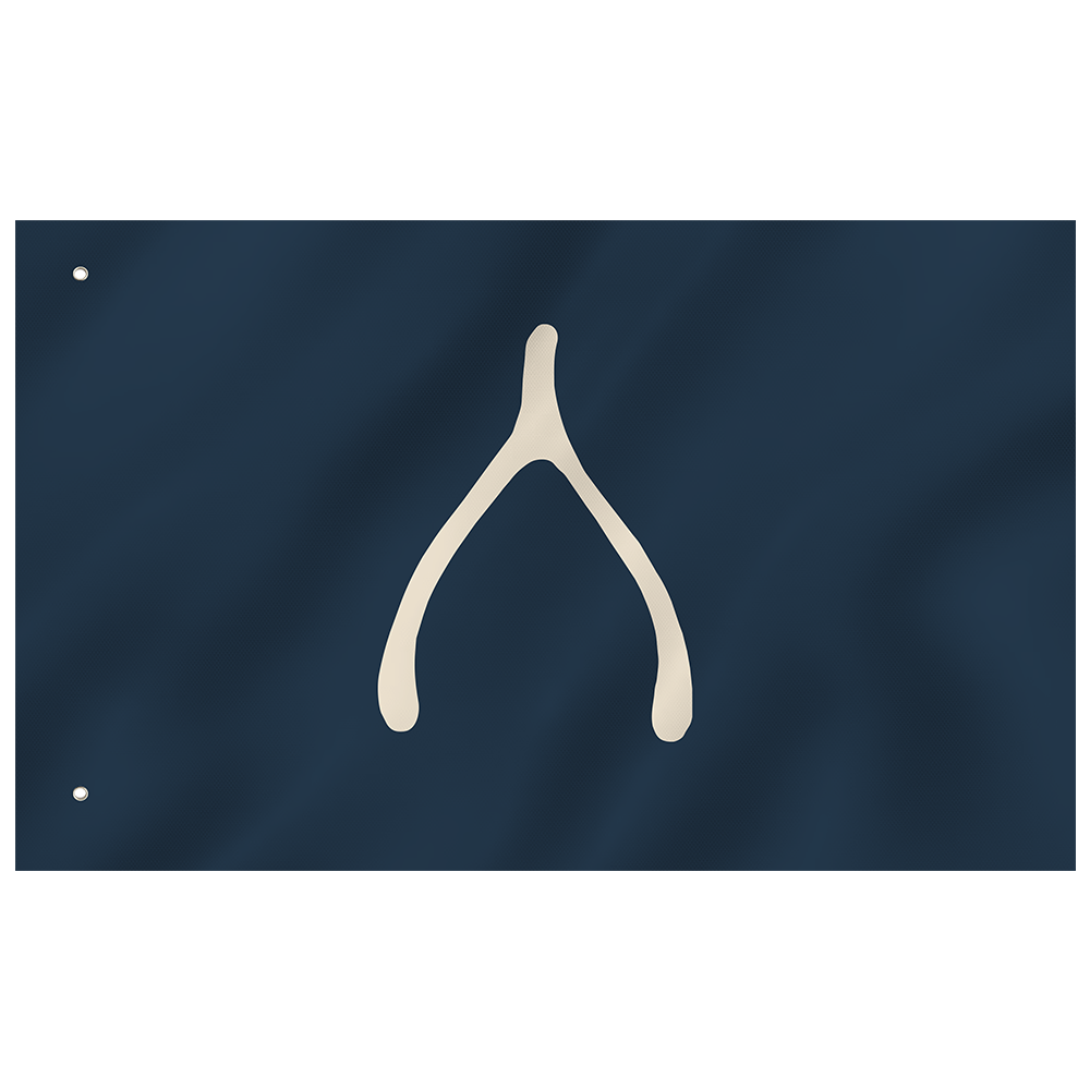 Wishbone Wall Flag