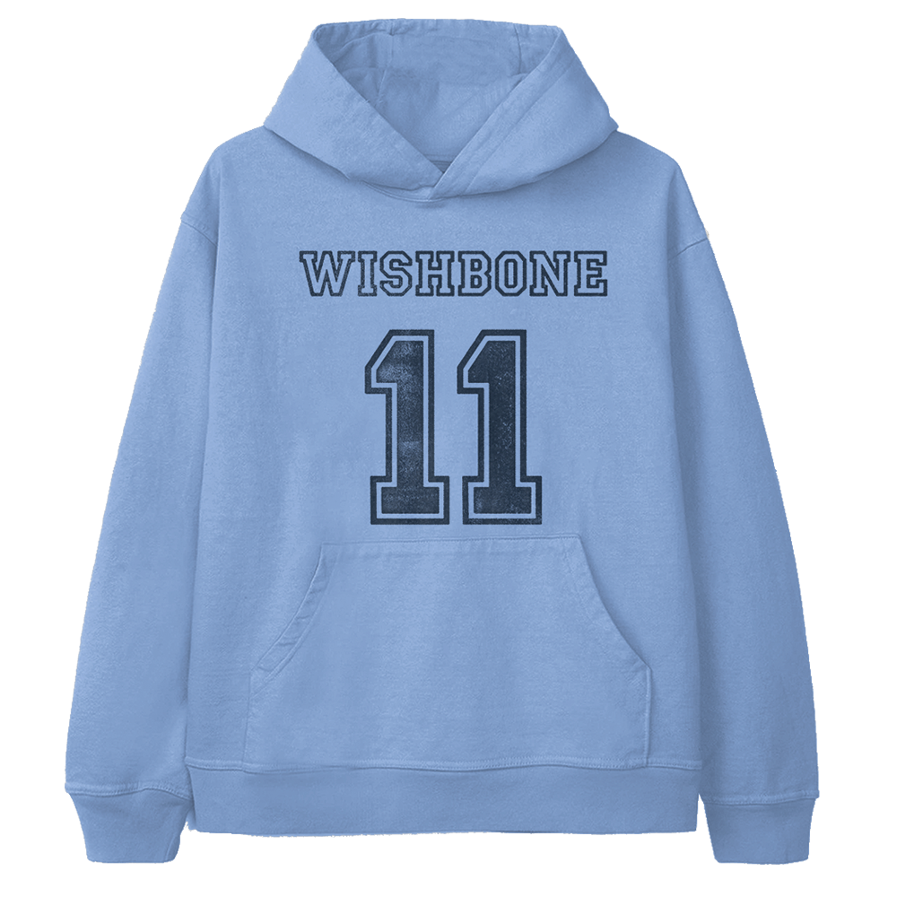 Gray 11 Hoodie Front
