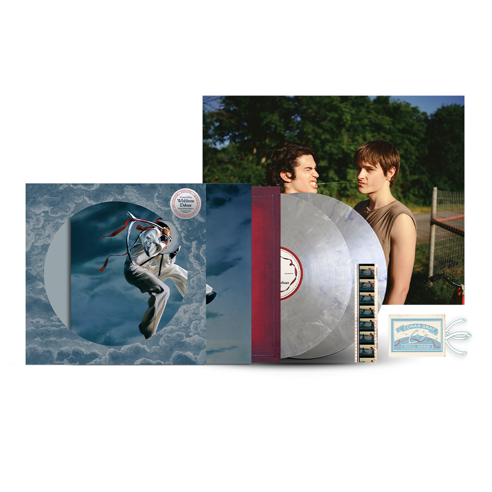 Conan Gray Wishbone Deluxe 2LP (Moths Silver Edition) Expanded