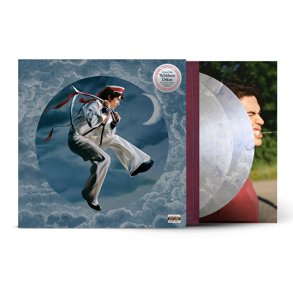 Conan Gray Wishbone Deluxe 2LP (Moths Silver Edition)