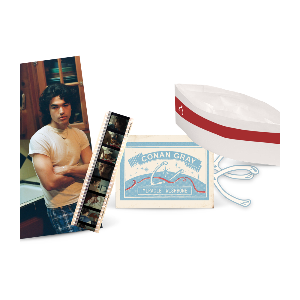 Wishbone Signed LP (Cranberry Red Edition) - Conan Gray Official Store Wishbone Signed LP (Cranberry Red Edition) - Conan Gray Official Store