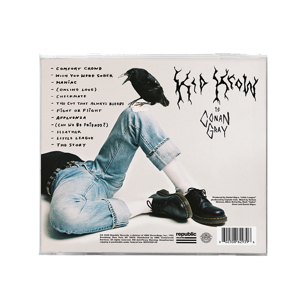 Kid Krow CD back